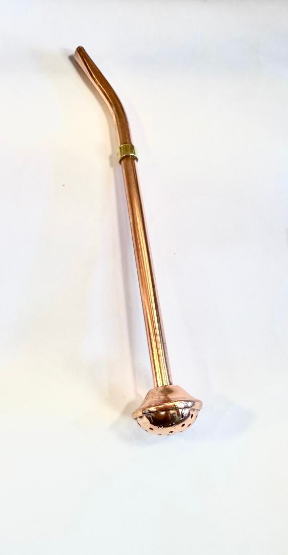 Bombilla para Mate 100% COBRE Tapa desmontable