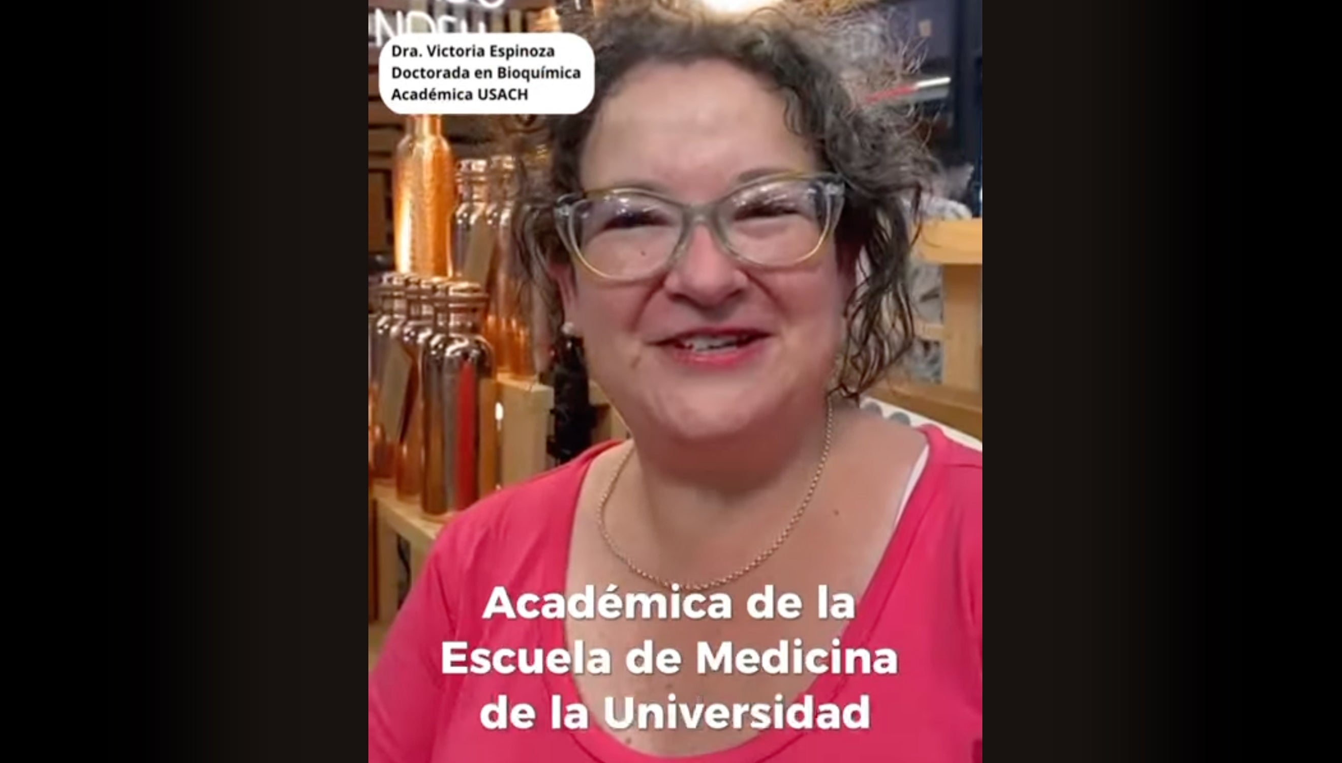 Cargar video: Médica Victoria Espinoza habla de la Botella de Cobre